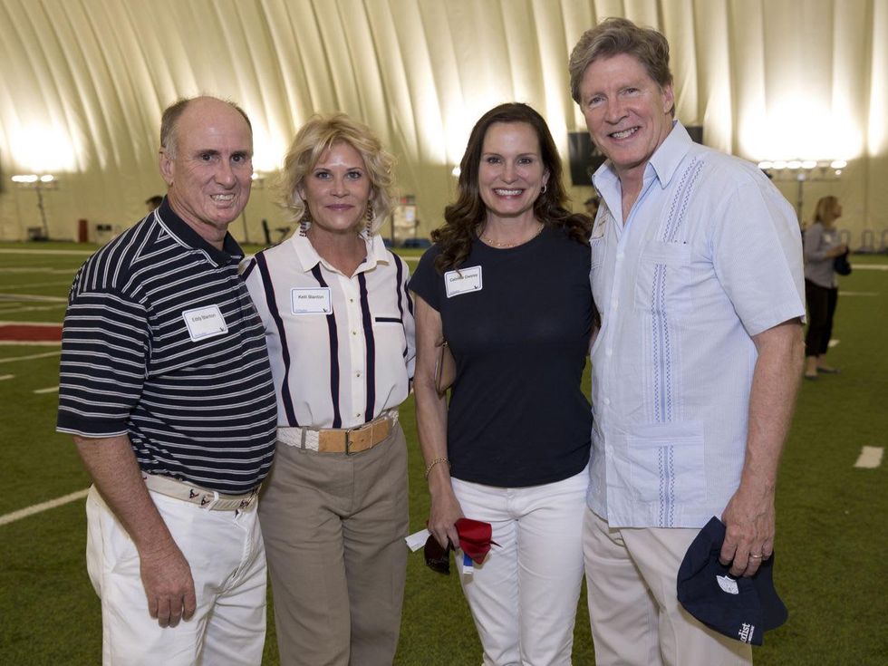 Houston Methodist Society Event May 2015 Eddy and Kelli Blanton. Cabrina and Steven Owsley