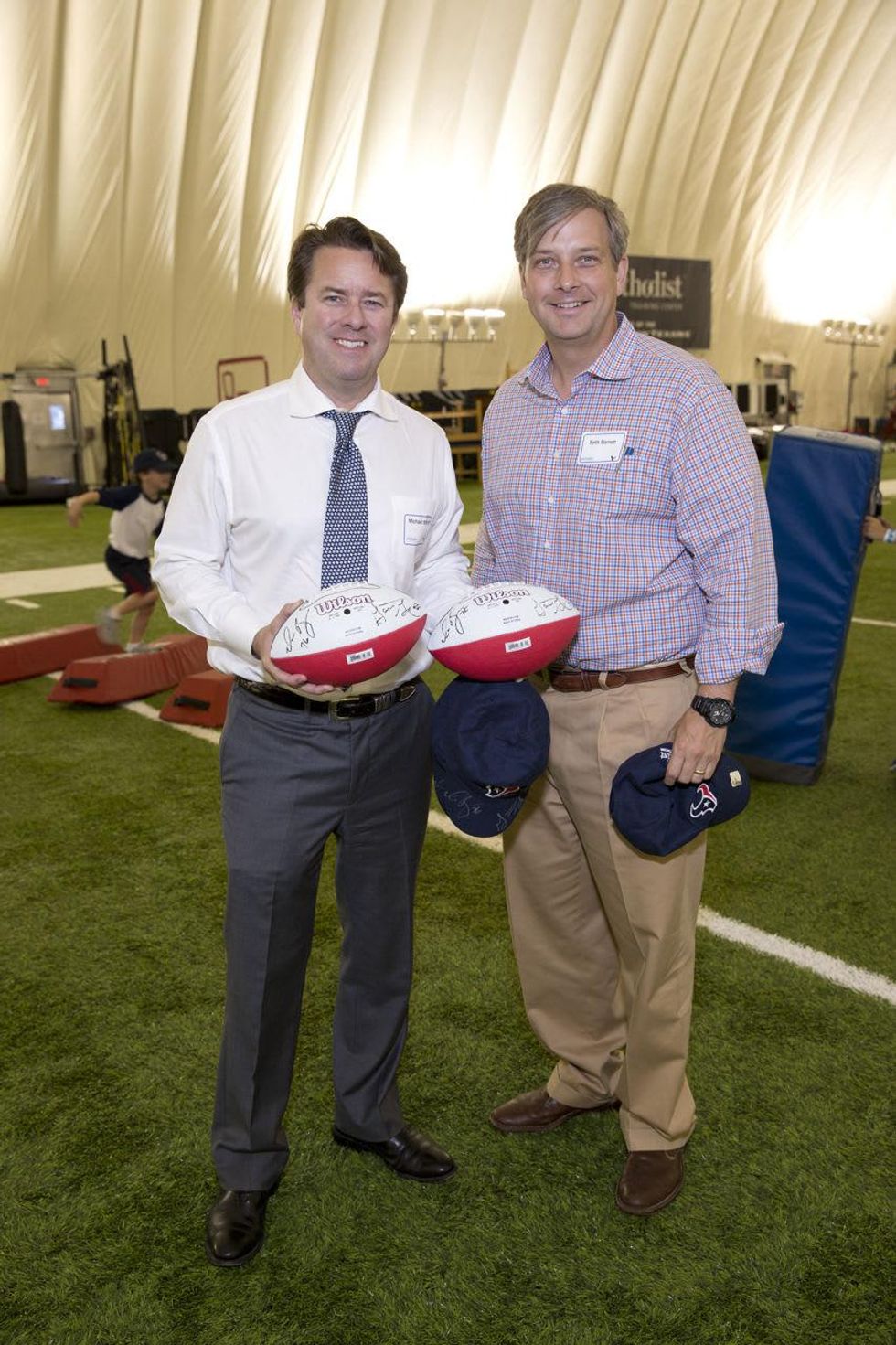 Houston Methodist Society Event May 2015 Michael Mithoff. Seth Barrett