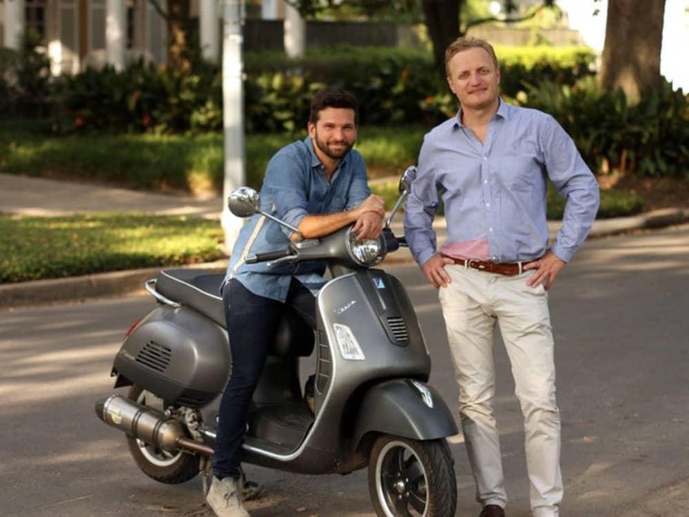 Houston, MFACafe, July 015, Paolo Fronza and Matteo Alessandri