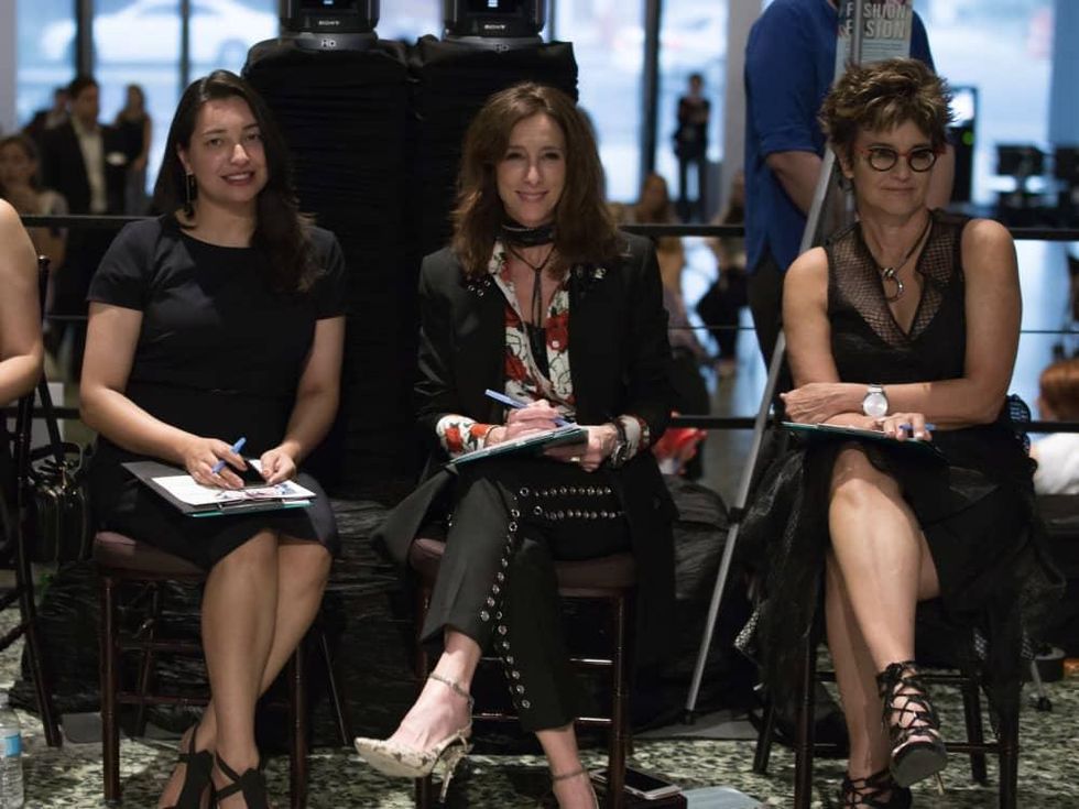 Houston, MFAH Fashion Fusion 2017, May 2017, Judges Sameera Faridi; Leah Little Hale; Mari Carmen Ramirez