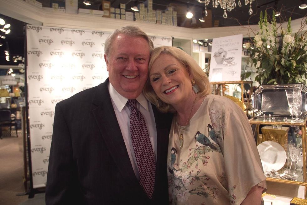 Houston, Michael Aram party watch, May 2015, Claude and Deborah Wynn