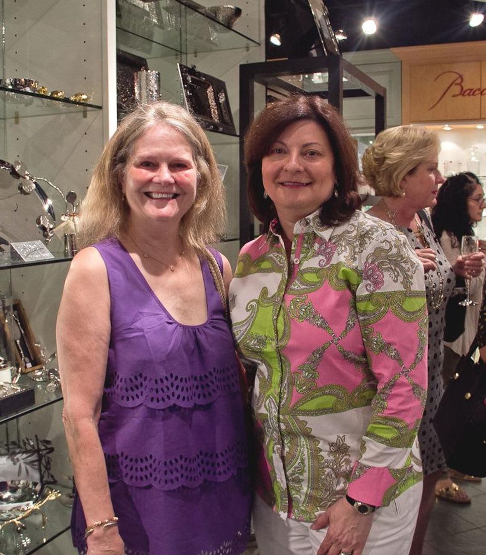 Houston, Michael Aram party watch, May 2015, Diane Fitzgerald, Cecilia Campbell