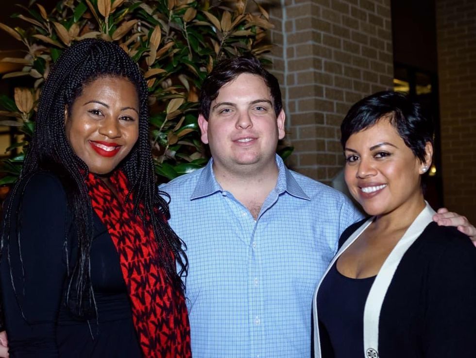 Houston, Mimosa Terrace launch event, Nov 2016, Simone Jackson, Hunter Wright, Claudia Colbert