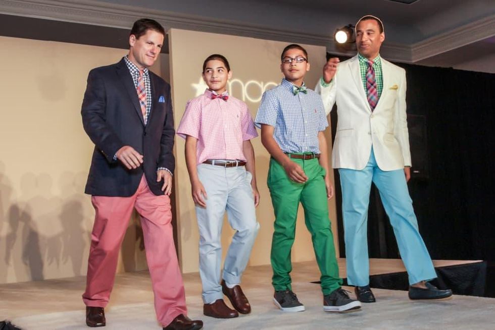 Houston, More Than You Can Imagine luncheon, April 2016, Randy McIlvoy, Harbor children and Len Cannon