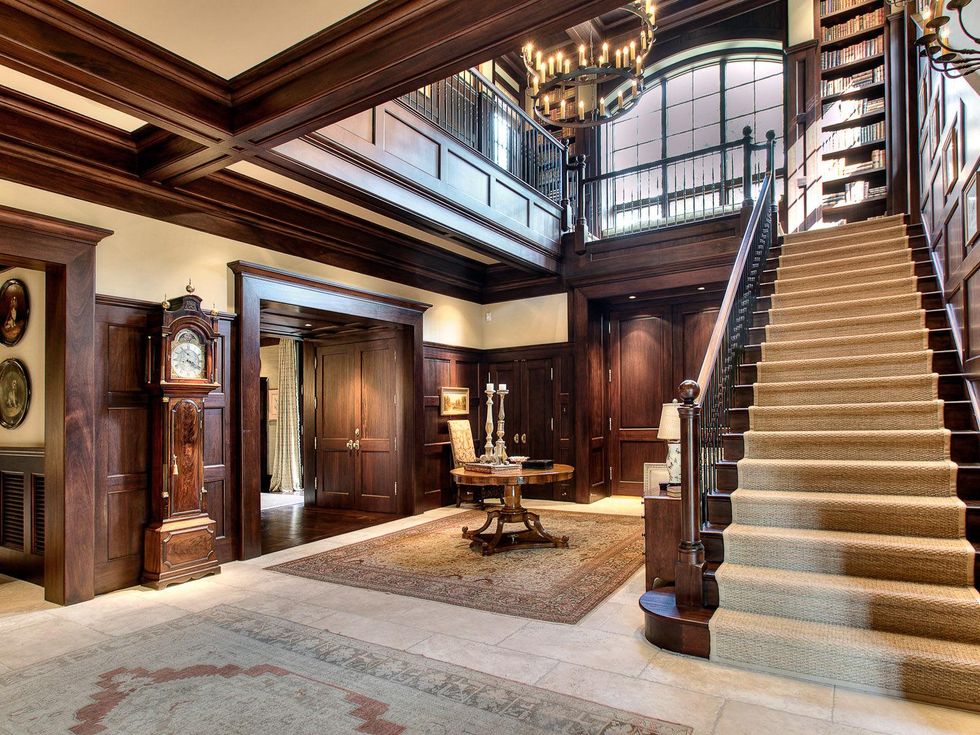 Houston, most expensive homes, 1722 River Oaks Blvd., January 2013, entry