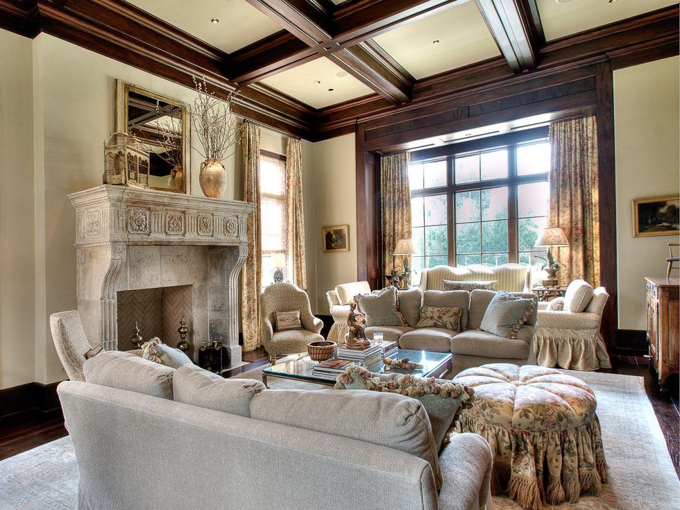 Houston, most expensive homes, 1722 River Oaks Blvd., January 2013, living room