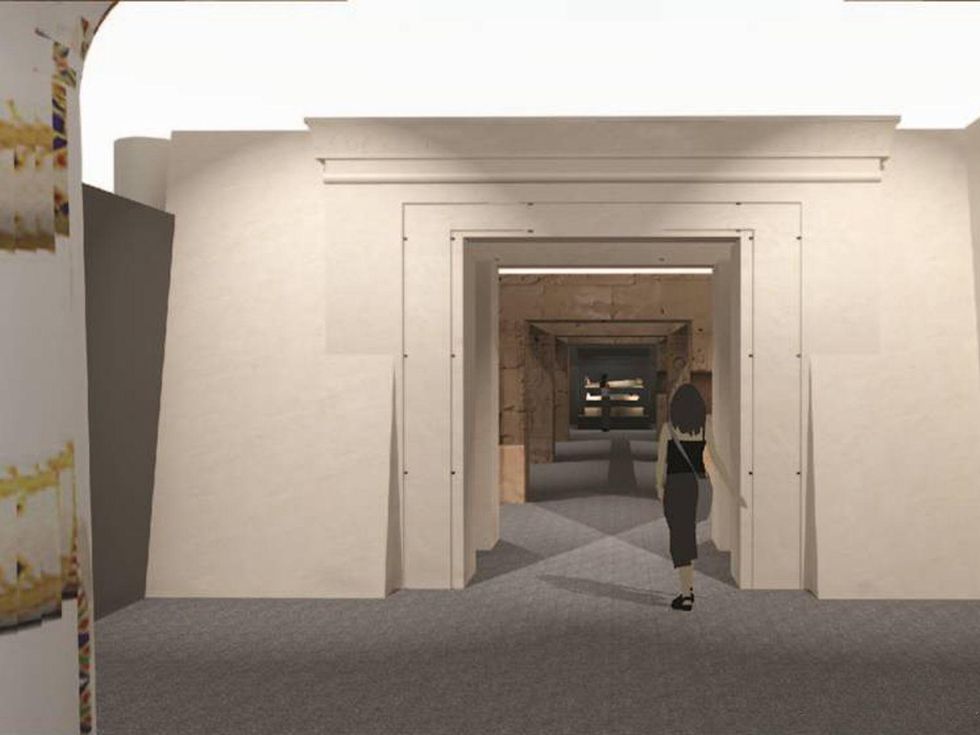 Houston Museum of Natural Science Hall of Ancient Egypt conceptional renderings April 2013