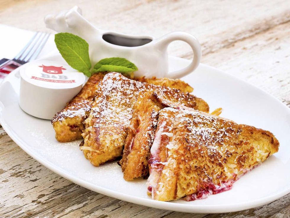 Houston, new brunches, July 2017, B&B Butchers, French toast