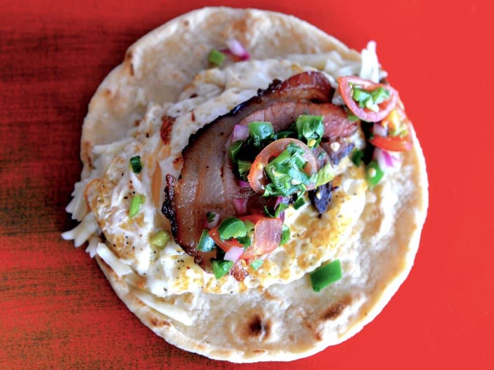 Houston, new brunches, July 2017, Fusion Taco, Huevos Rancheros