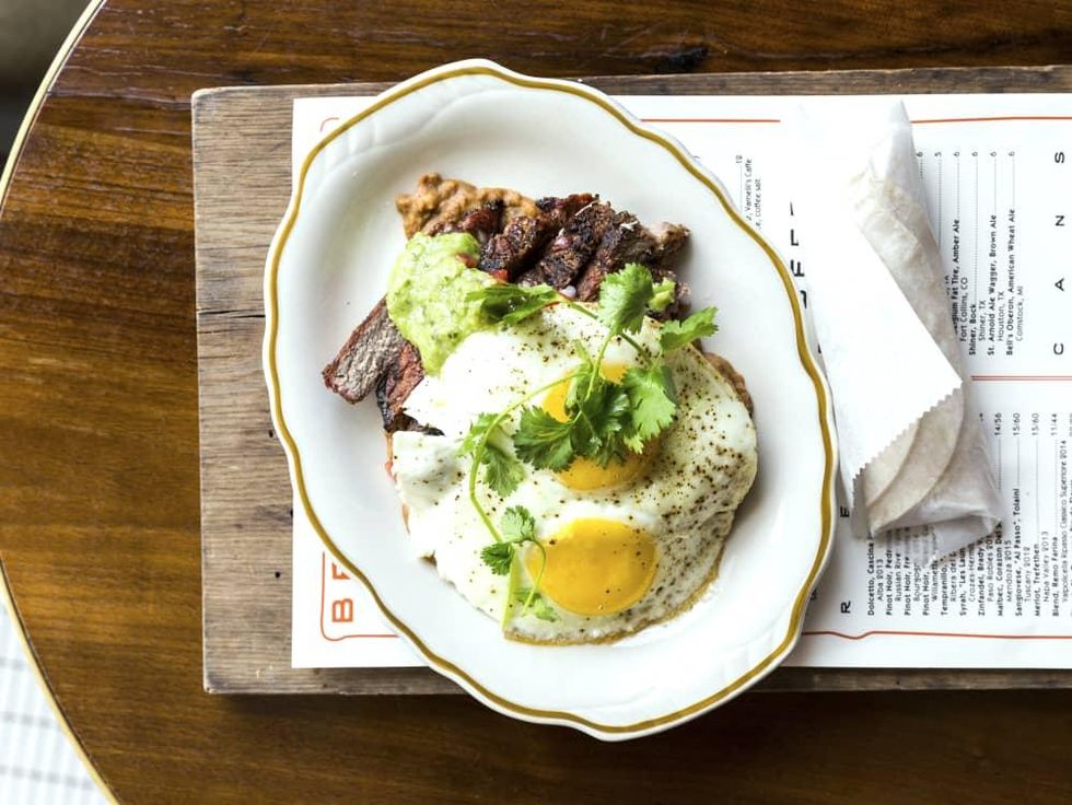Houston, new brunches, July 2017, State of Grace, steak and eggs