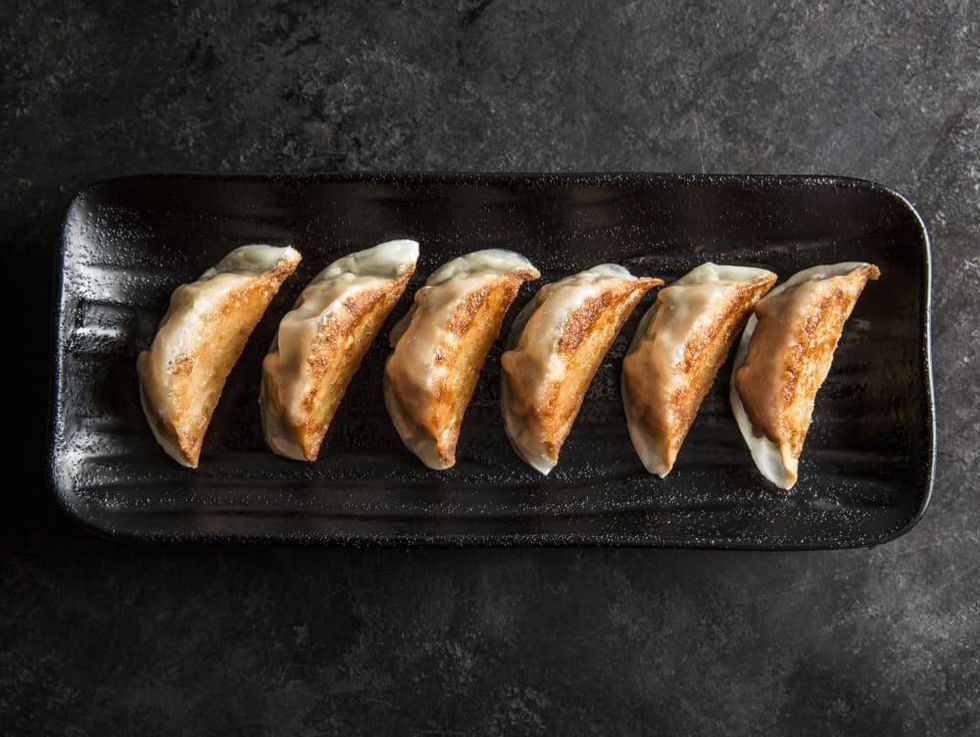 Houston, new happy hour deals, March 2017, Agu Gyoza dumplings at Agu Ramen