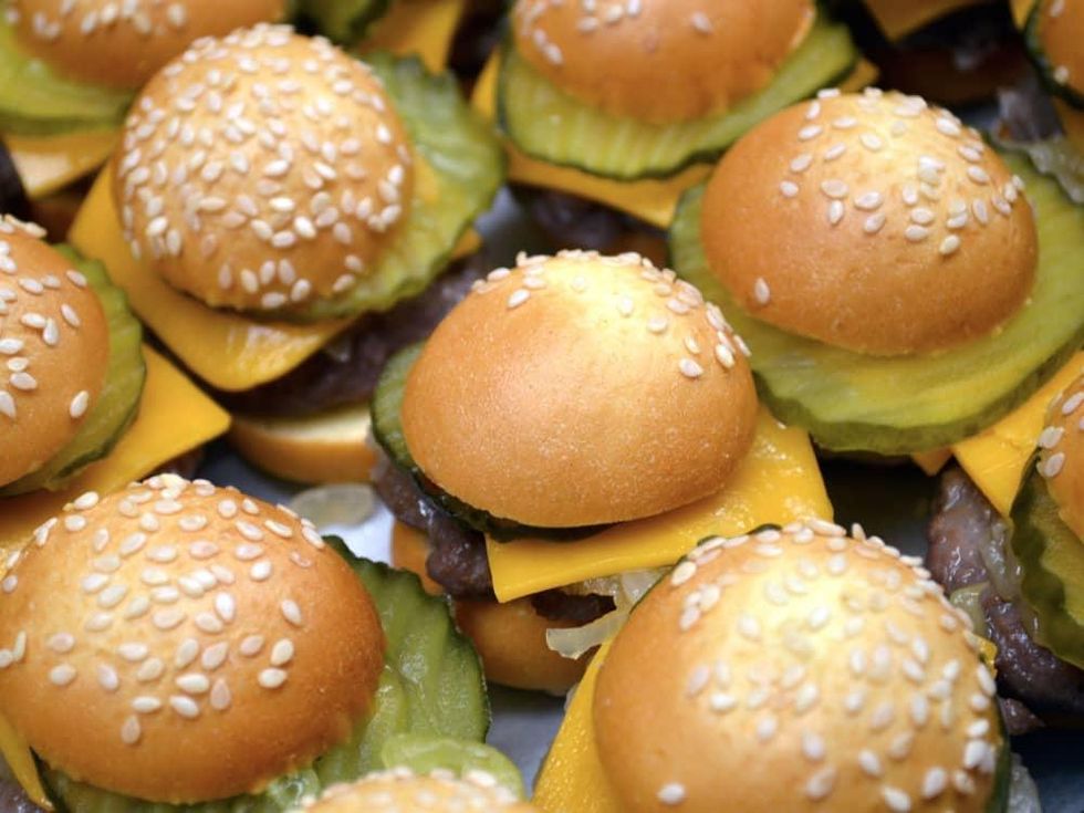 Houston, new happy hour deals, March 2017, Tony's mini cheeseburgers