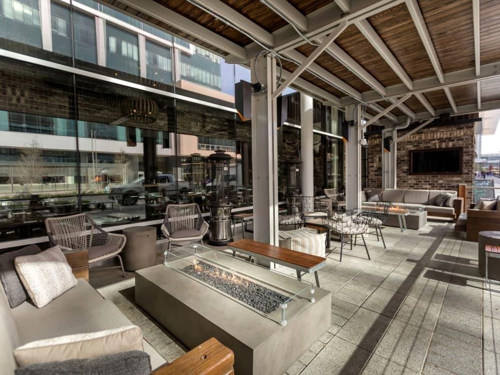 Houston, new patios, April 2017, Grotto downtown