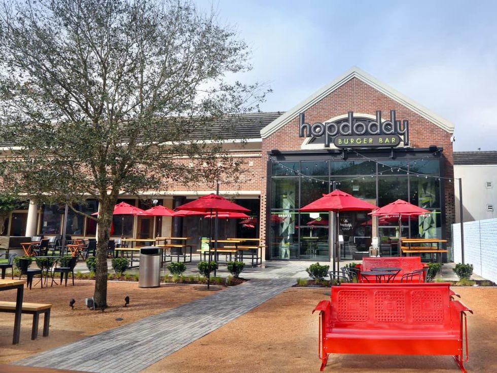 Houston, new patios, April 2017, Hopdoddy Rice Village