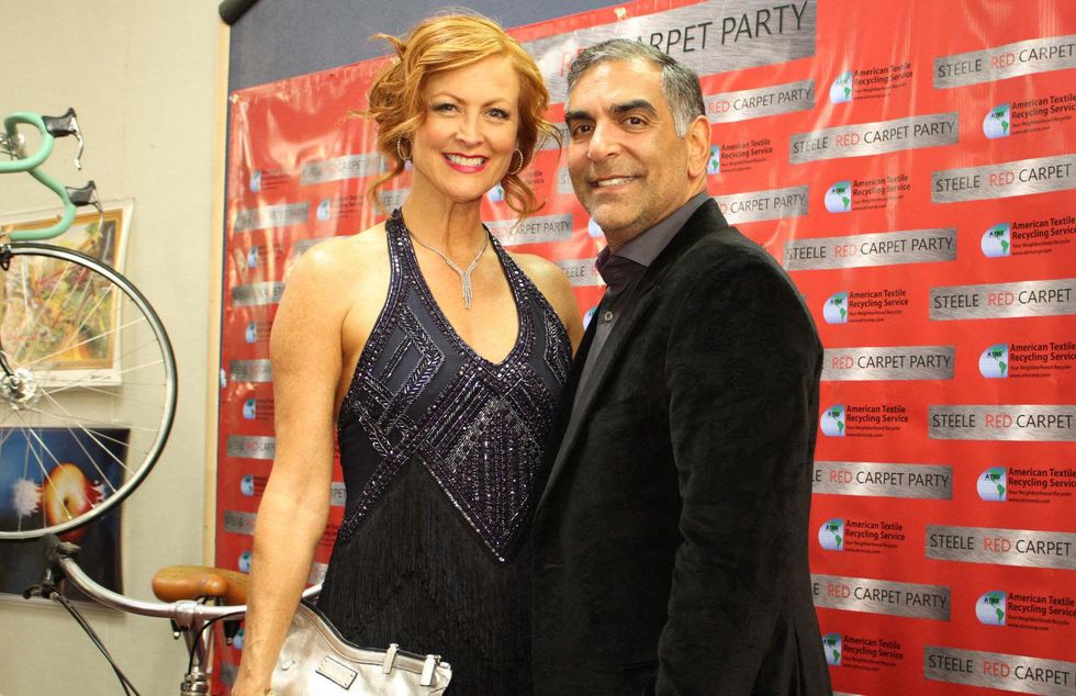 Houston, News, Marcy, Steele Red Carpet, May 2015, Debra Stevenson Peganyee and David Peganyee