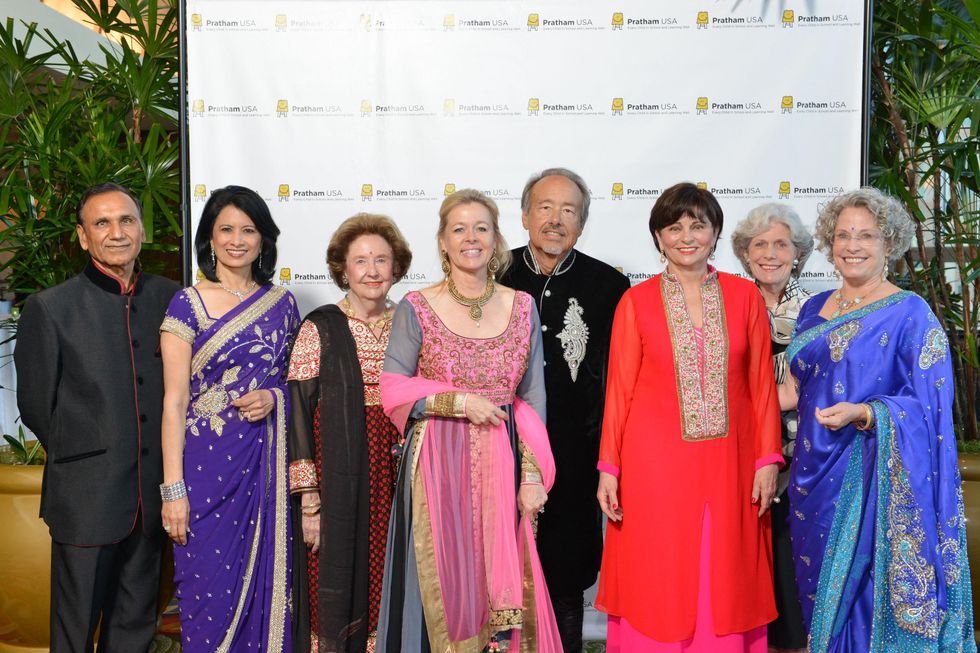 Houston, News, Ruchi Mukerjee, Pratham Gala, May 2015, Dr. Suresh Khator, Dr Renu Khator, Harriet Latimer, Lori and Darryl Schroeder, Beth Madison, Beth Robertson, Lillie Robertson