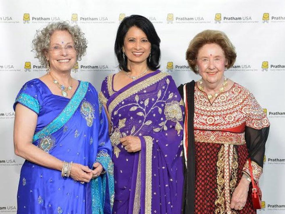 Houston, News, Ruchi Mukerjee, Pratham Gala, May 2015, Lillie Robertson, Dr. Renu Khator, Harriet Latimer