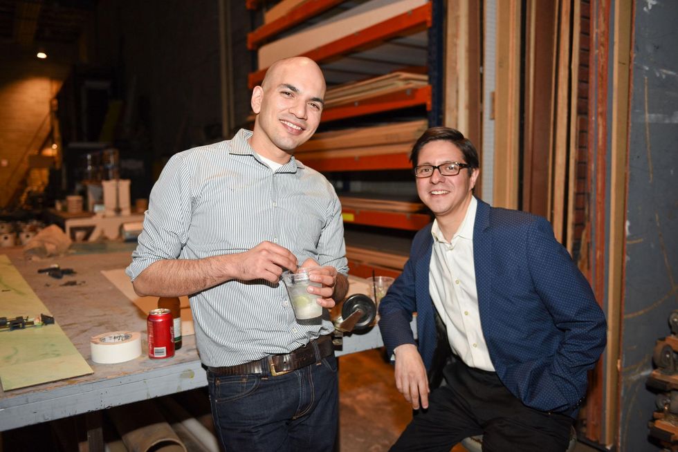 Houston, News, Shelby, Alley Theatre Scene Event, May 2015, Carlos Meltzer, Nick Espinosa