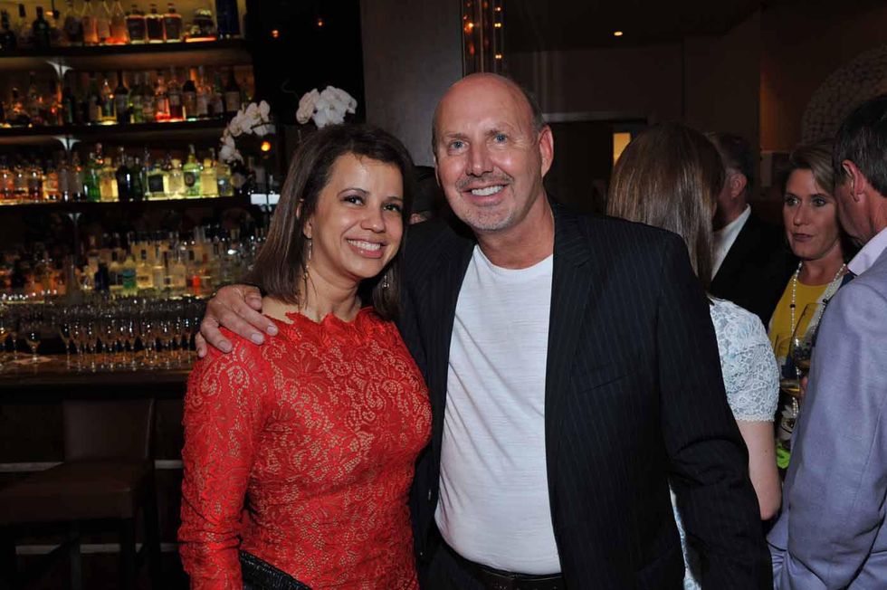 Houston, News, Shelby, Escape Celebrity Serve Benefit, April 2015, Rudi Pijnnaken and Dina Fontenot