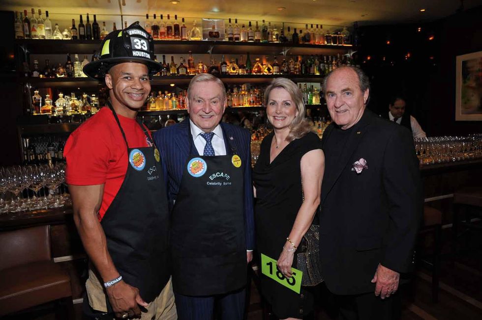 Houston, News, Shelby, Escape Celebrity Serve Benefit, April 2015, Sedrick Robinett, Dave Ward, Katherine and Bill Peery