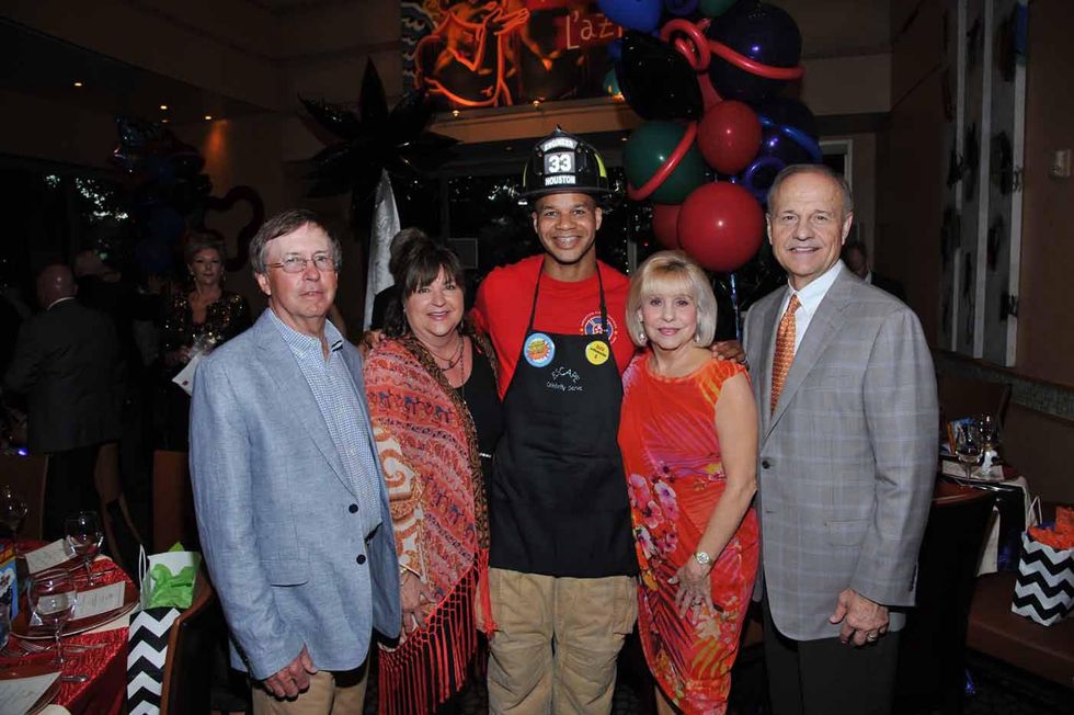Houston, News, Shelby, Escape Celebrity Serve Benefit, April 2015, Skelly and Dana Strong, Sedrick Robinett, Peggy and Kerry Mazoch