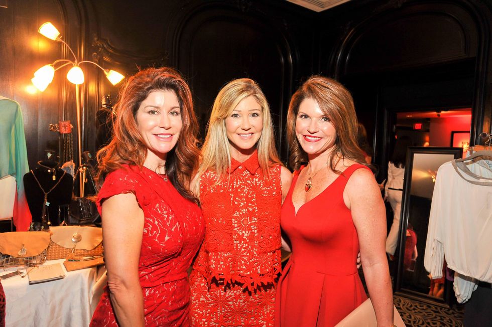 Houston, News, Shelby, Go Red For Women, April 2015, 8649_Vicsandra Jones, Patty Murphy, Laura Davenport