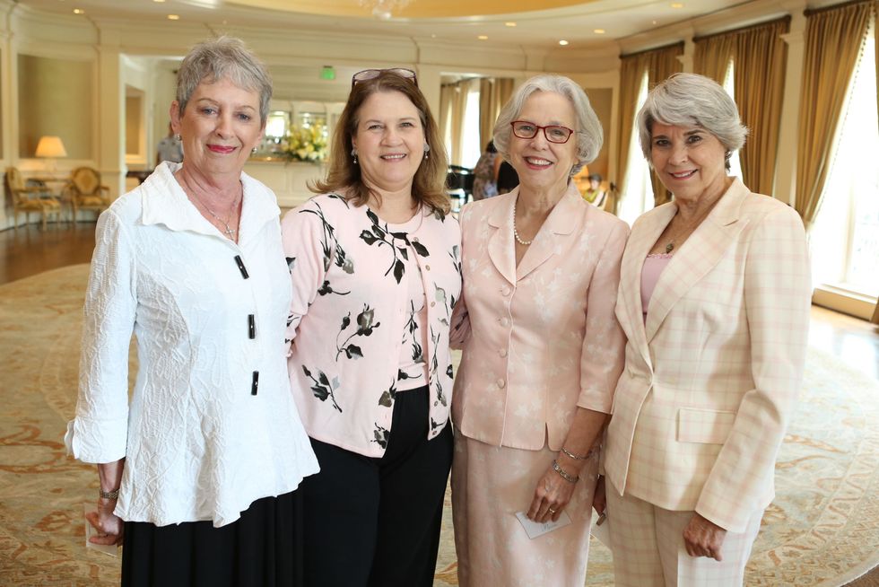 Houston, News, Shelby, Partners Luncheon, April 2015, Judy Fred, Robbie Prazak, Blanche Tyson, Carolyn Cullinan