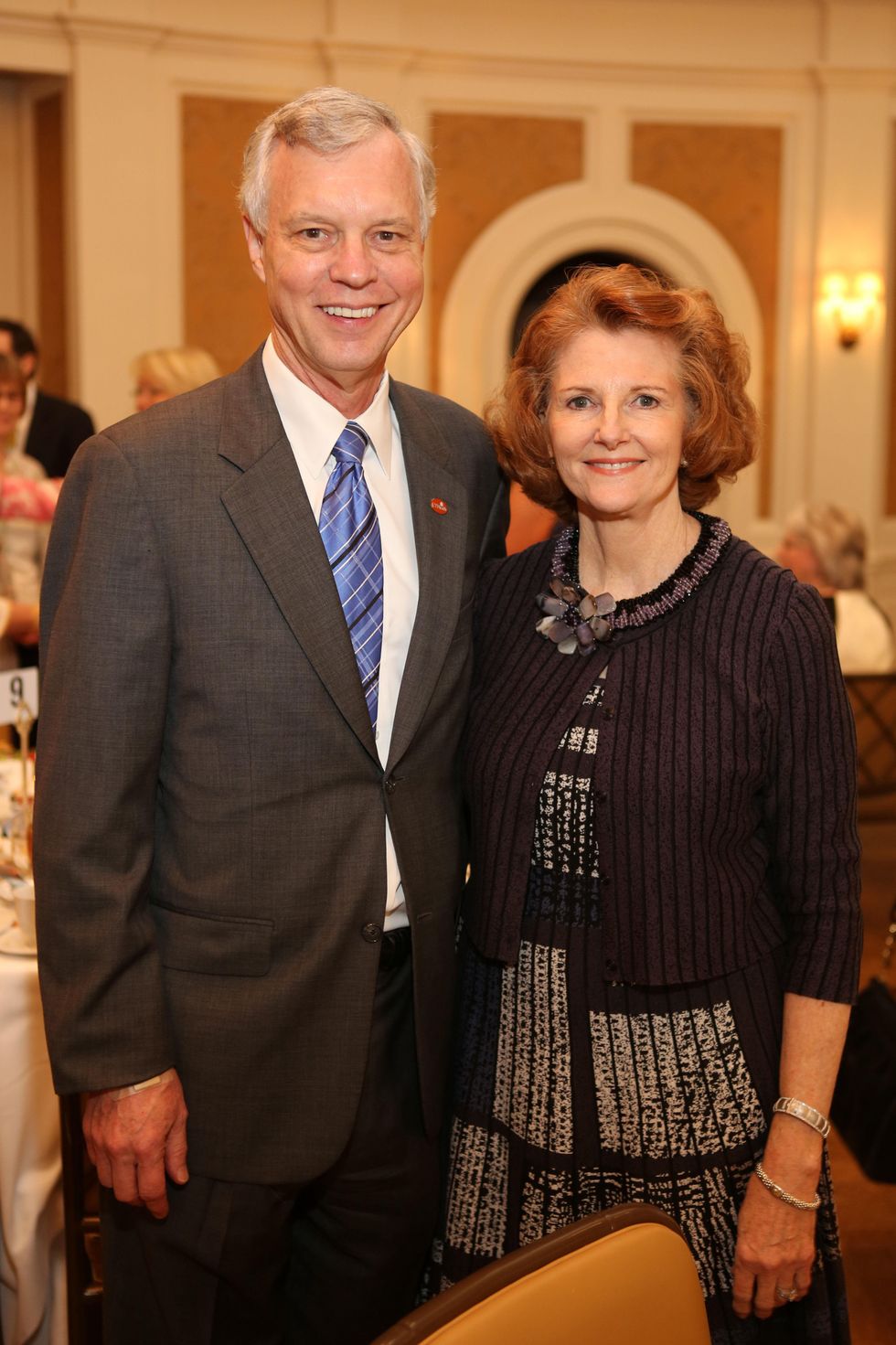 Houston, News, Shelby, Partners Luncheon, April 2015, Tom and Joyce Standish
