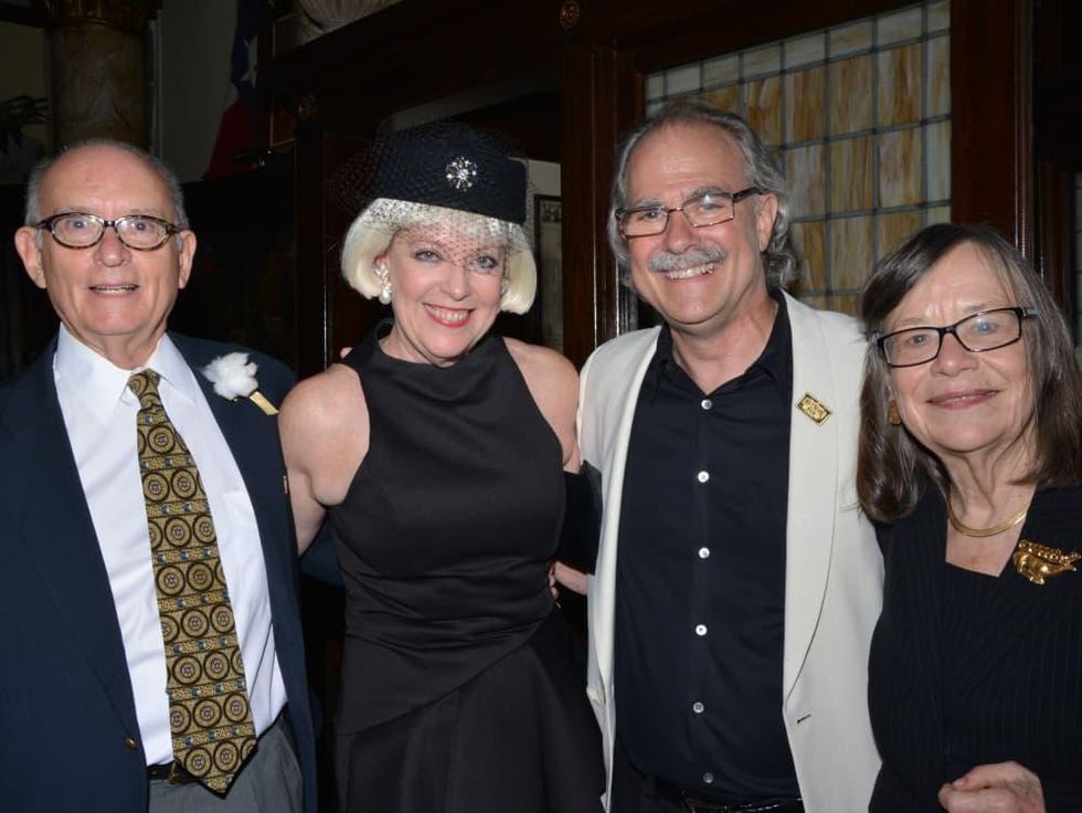 Houston, No-Tsu-Oh gala, September 2015, Bob Pando, Terri DiRaddo, Andy DiRaddo and Trilla Pando