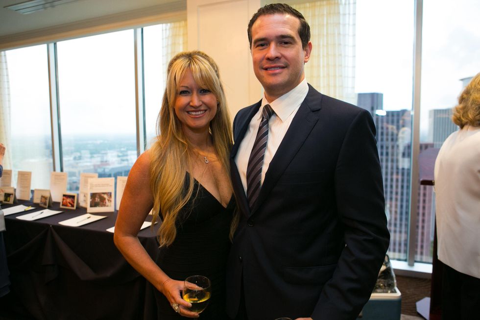 Houston, Opera in the Heights gala, May 2015, Lauren and Brandon DeFrehn