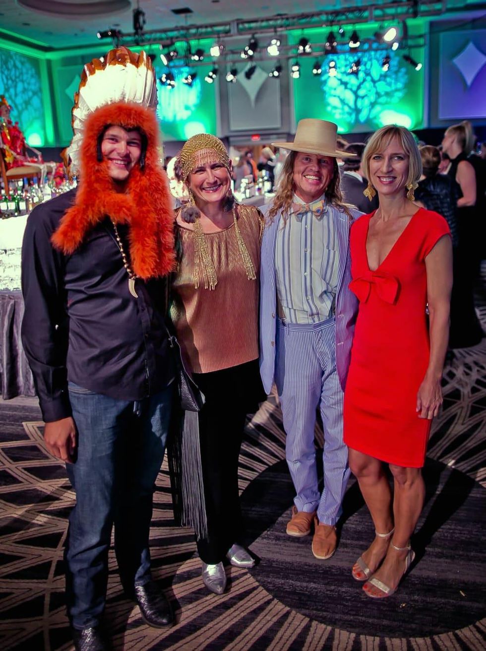 Houston, Orange Show gala, Oct 2016, Luke Garner, Claire Cusack, John Kerr Smither, Anne Hyde