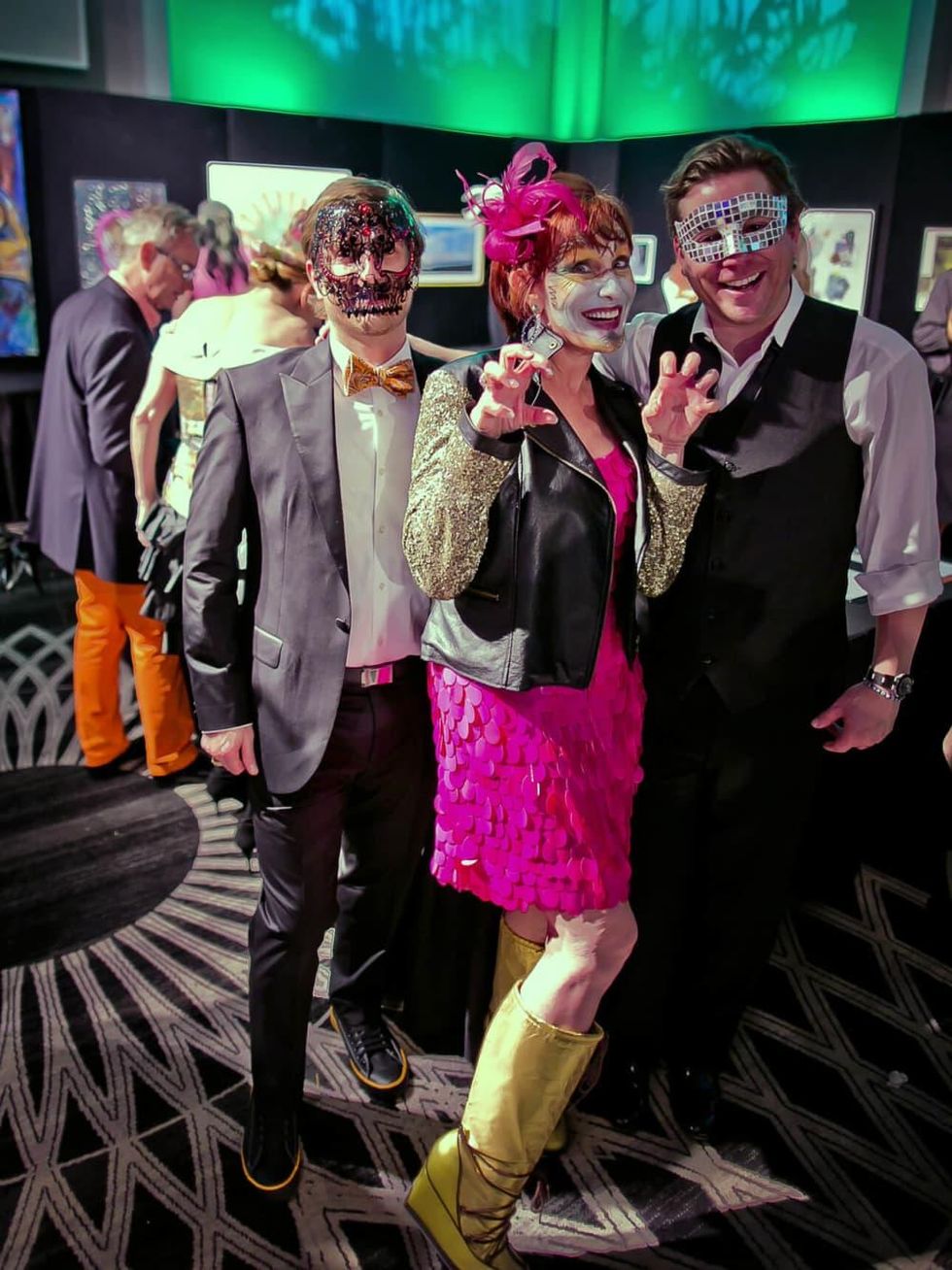 Houston, Orange Show gala, Oct 2016, Patrick Jez, Curry Glassell, Christopher Mendel