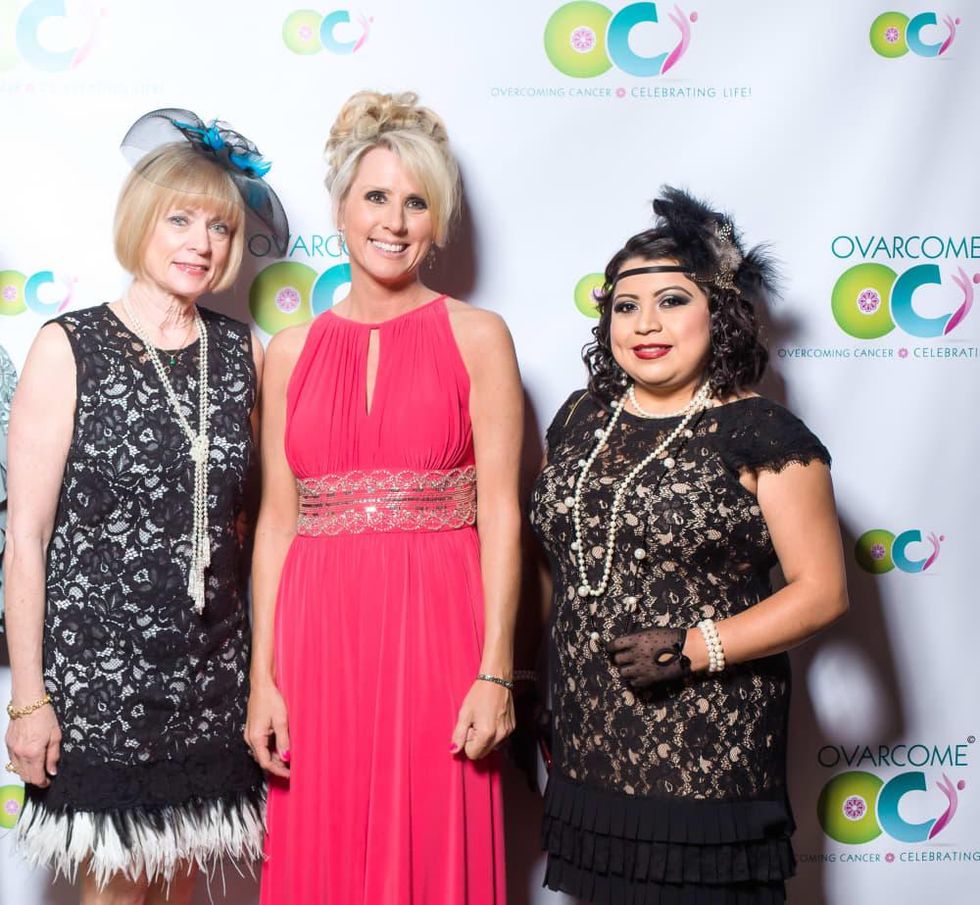 Houston, Ovarcome Gala, May 2016, Liz Stegall, Karen Shayne, Nancy Hernandez