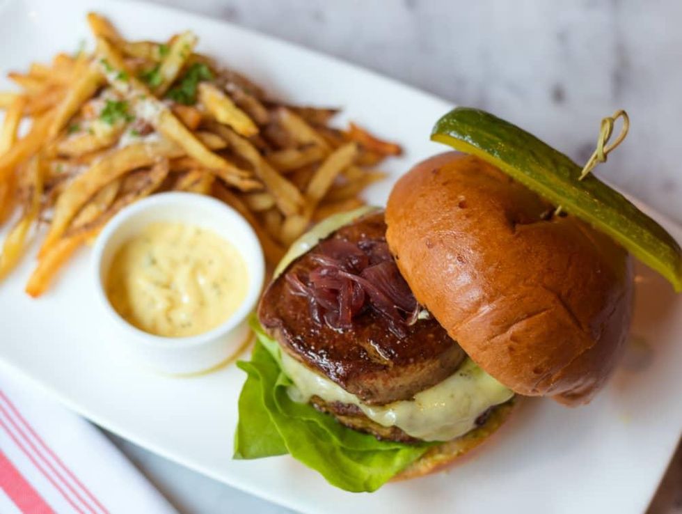 Houston, over the top burgers, June 2017, Foie Gras at Toulouse