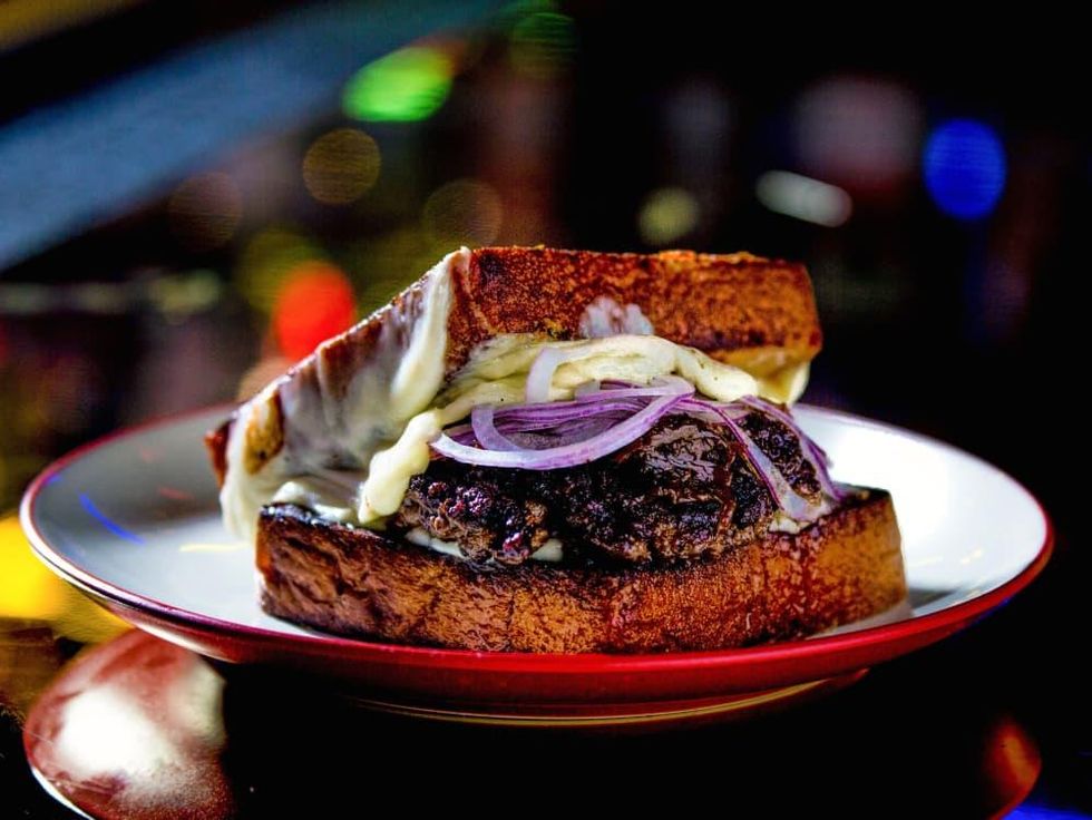 Houston, over the top burgers, June 2017, The Party Melt at Better Luck Tomorrow