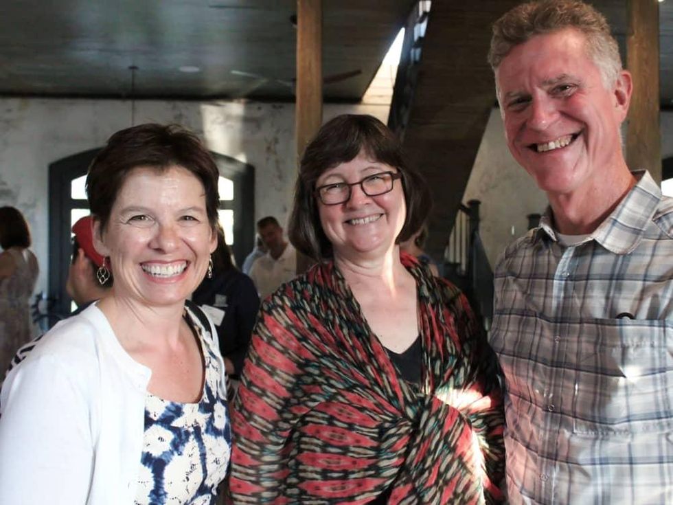 Houston Parks Board event, 7/16, Sheryl Kolasinski, Beth White, Frank Briscoe