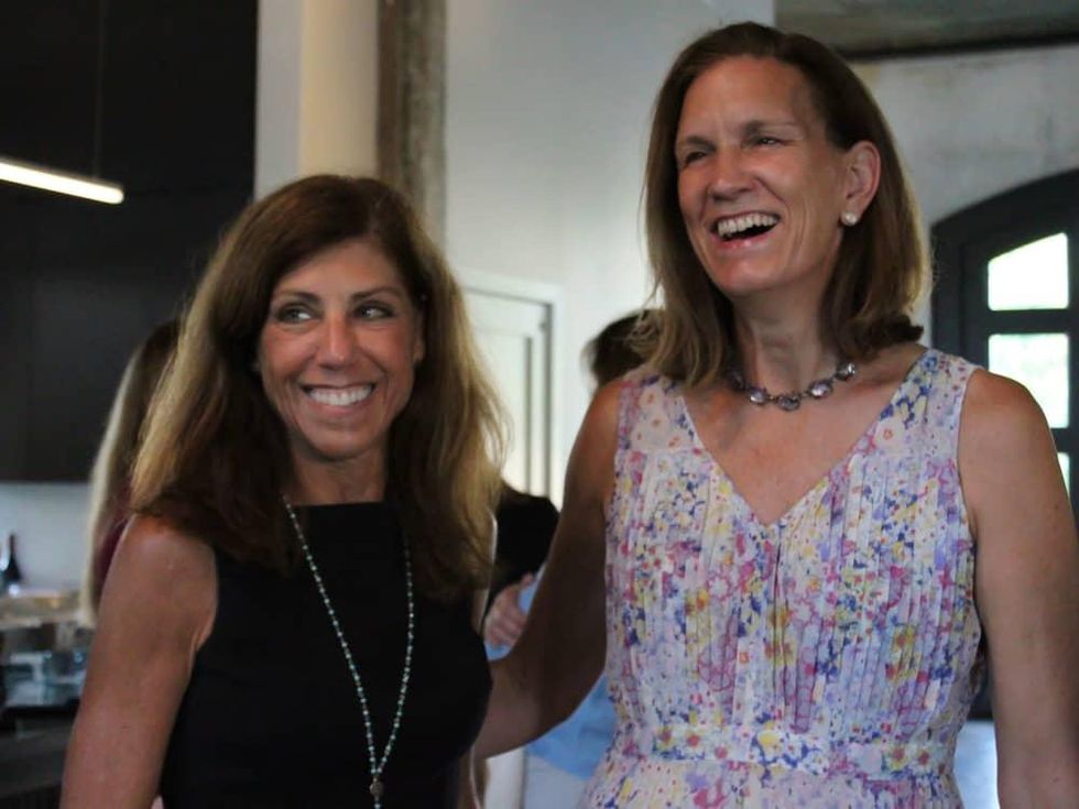 Houston Parks Board event, 7/16, Susan Bono, Anne Whitlock