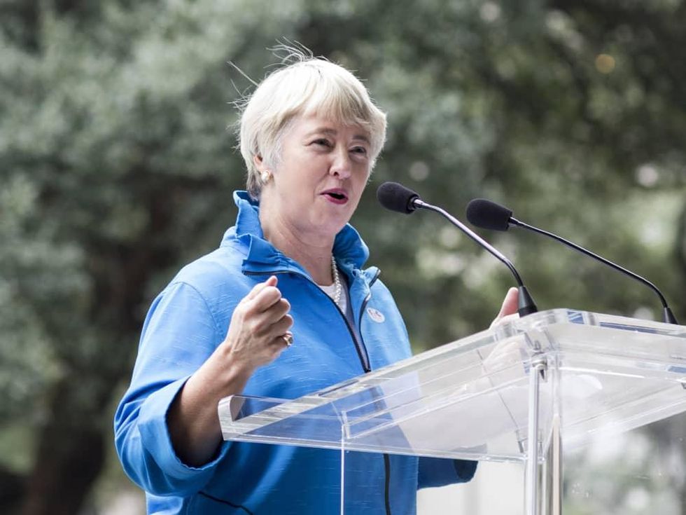 Houston Parks Board Luncheon Mayor Annise Parker