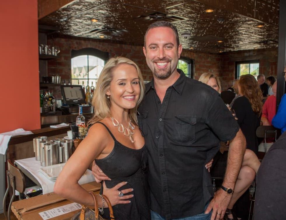 Houston, Pastorini party, June 2015, Nicole and Ashton Stresau