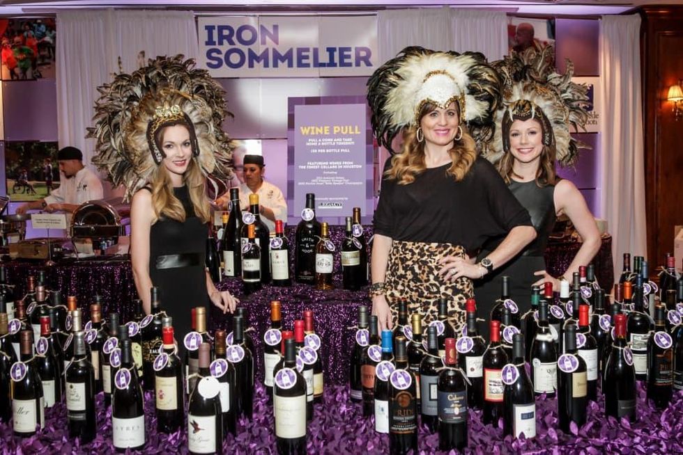 Houston, Periwinkle Foundation Sommelier Competition, September 2015, Ashely Foreman; Jillian Nel; Carrie Marek