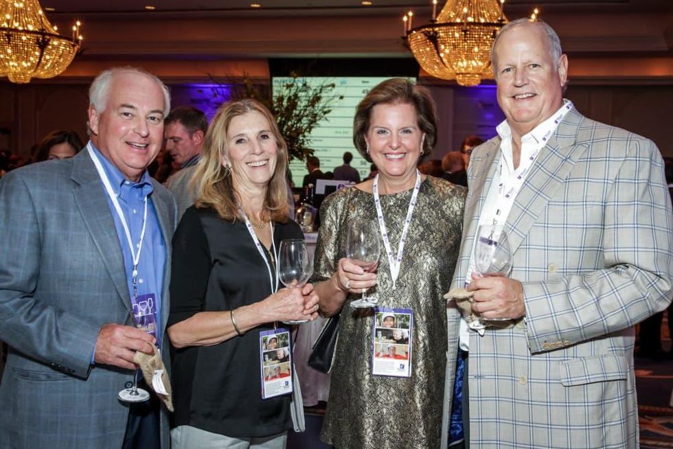 Houston, Periwinkle Foundation Sommelier Competition, September 2015, Bill and Sandy Bryan; Cyndi and Steve Ford