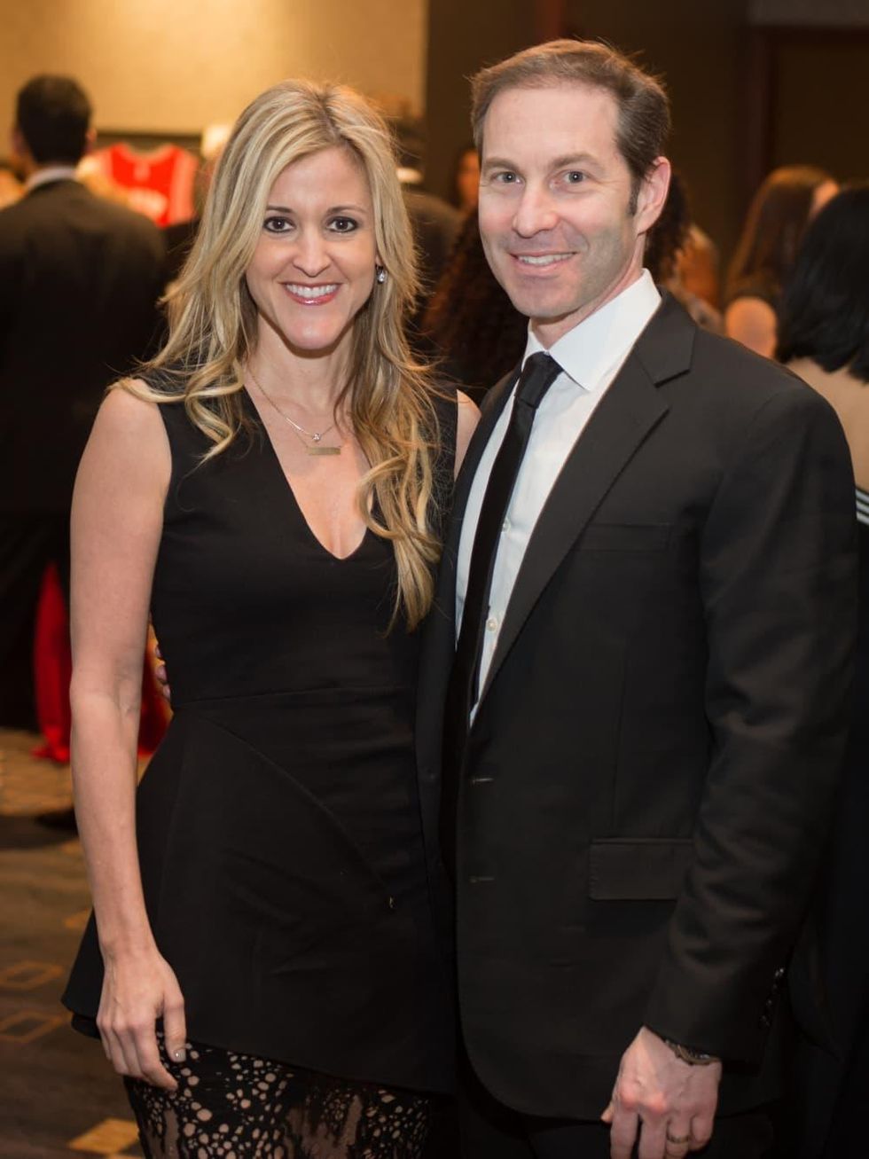 Houston, Pink Door Night of the Phoenix Gala, November 2015, Courtney Zubowski Haas, Dr. Eric Haas.