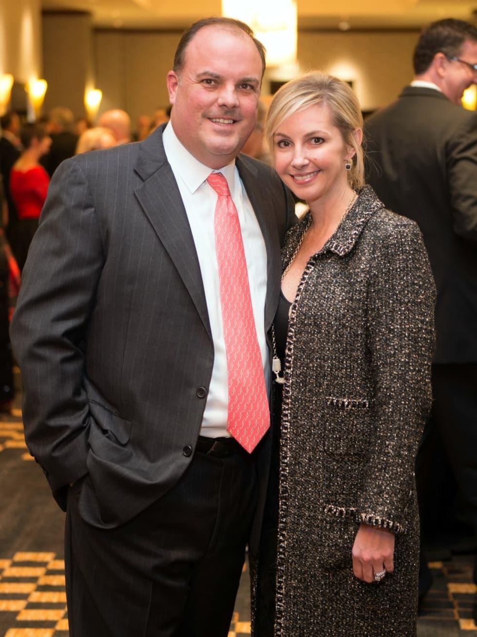Houston, Pink Door Night of the Phoenix Gala, November 2015, Kevin and Amy Gordon