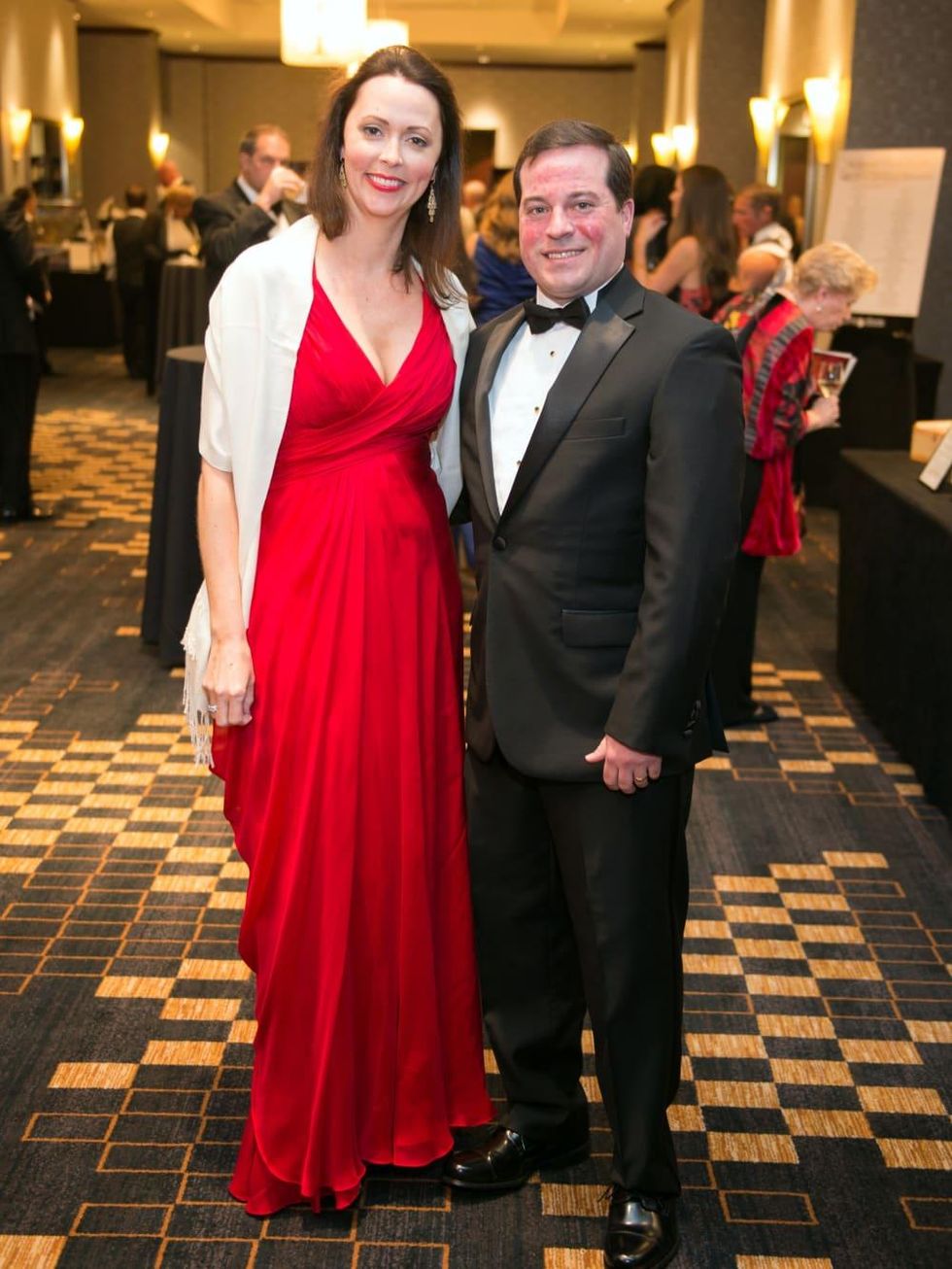 Houston, Pink Door Night of the Phoenix Gala, November 2015, Rachel and James Jones