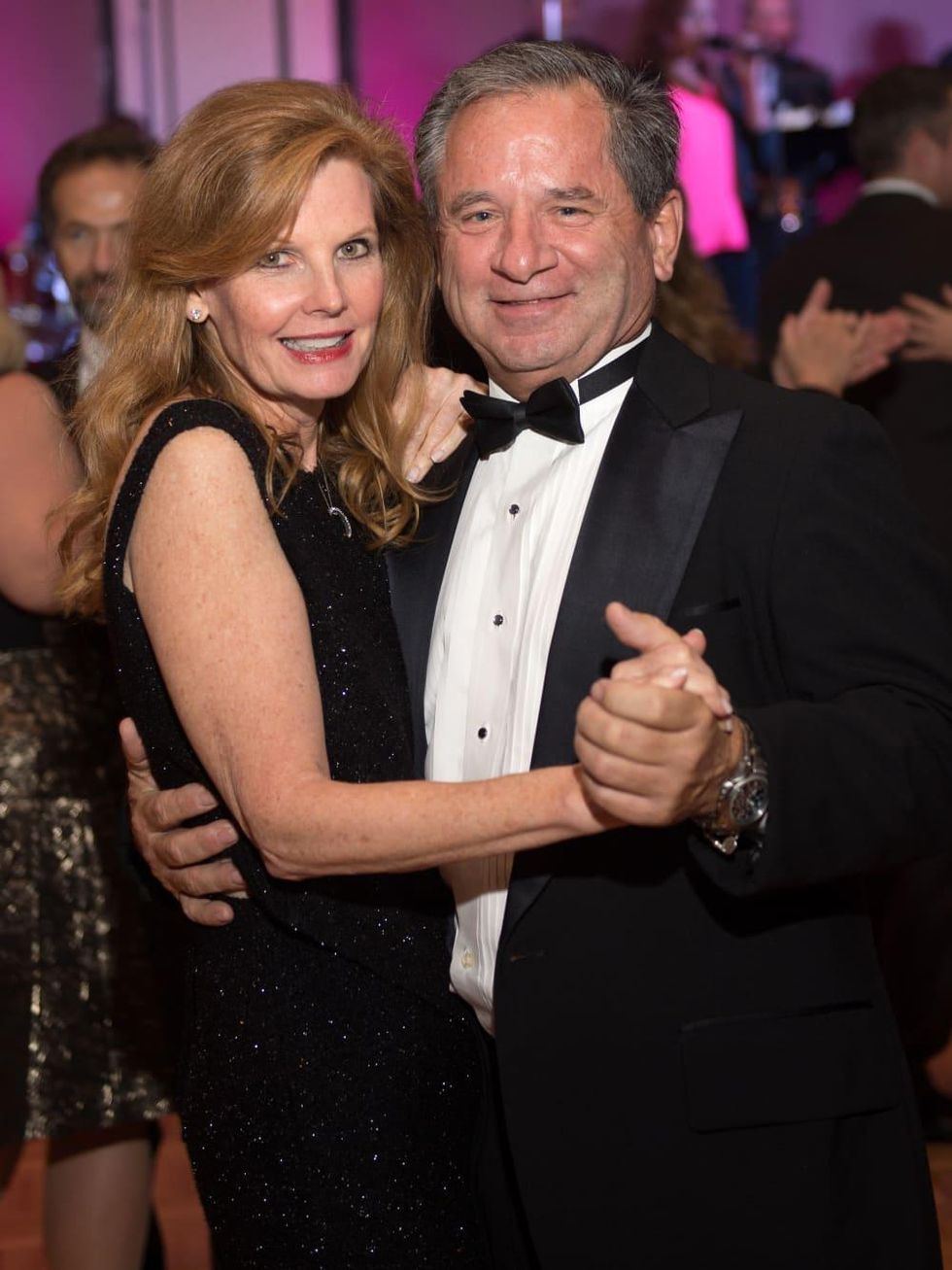 Houston, Pink Door Night of the Phoenix Gala, November 2015, Sally Dowell and Danny Kurtin