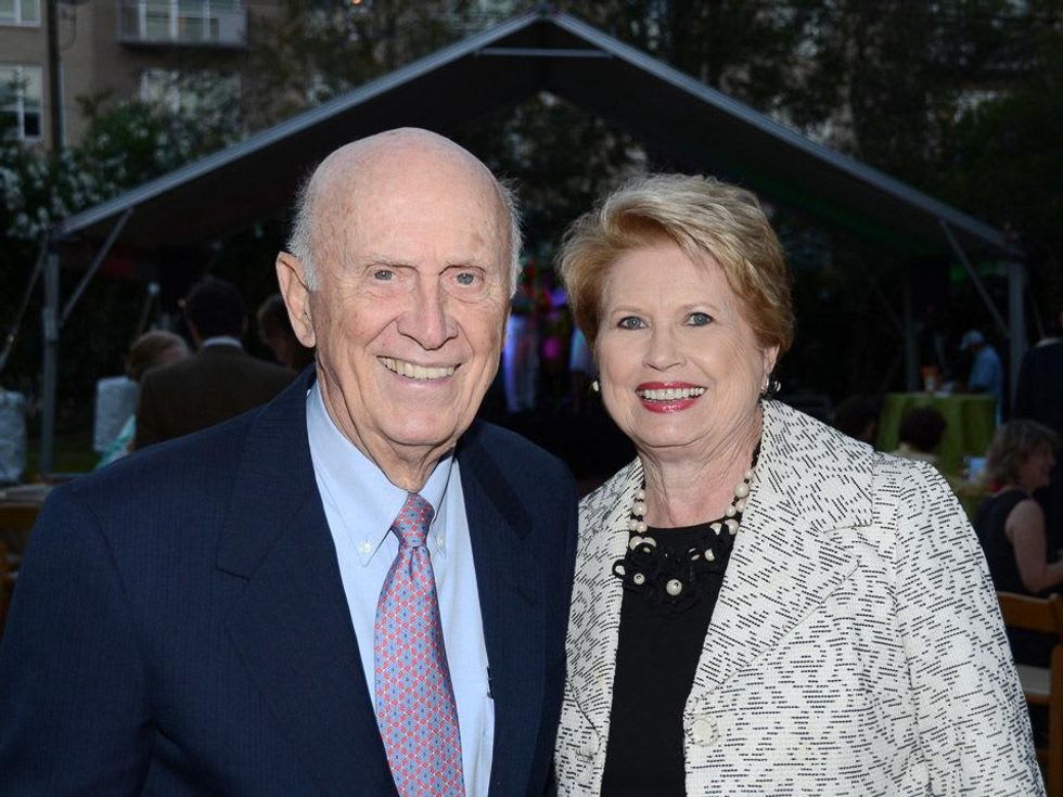 Houston Public Library Foundation benefit May 2013 Jack Blanton and Ginger Blanton