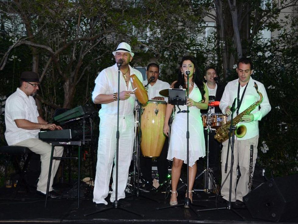 Houston Public Library Foundation benefit May 2013 Rudy Rincon and Grupo KaChe