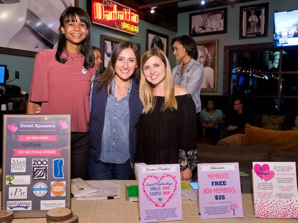 Houston, Red Buds Date Auction, Feb 2017, Blair Moon, Carolina Velazquez, Randi Koenig