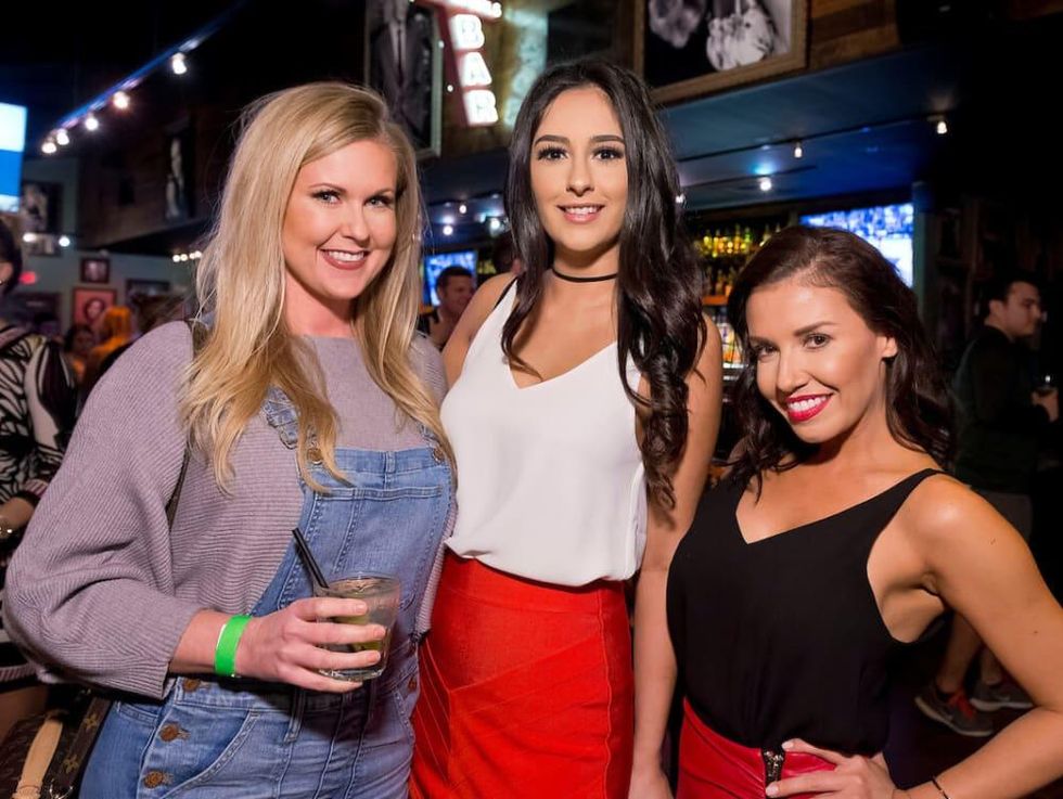 Houston, Red Buds Date Auction, Feb 2017, Crystal Ford, Alexa Covarrubias, Dalia Ornelas