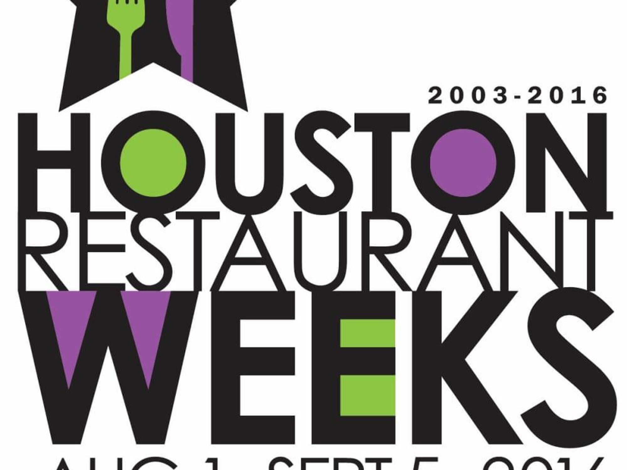 Houston Restaurant Weeks HRW 2016 logo